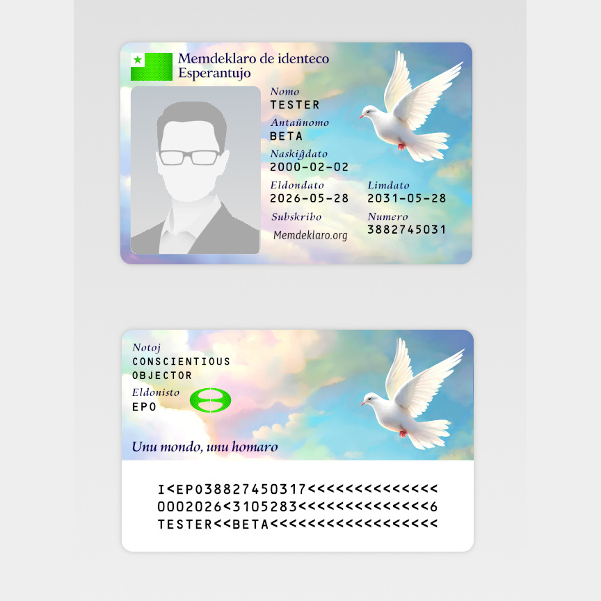 memdeklaro free id template